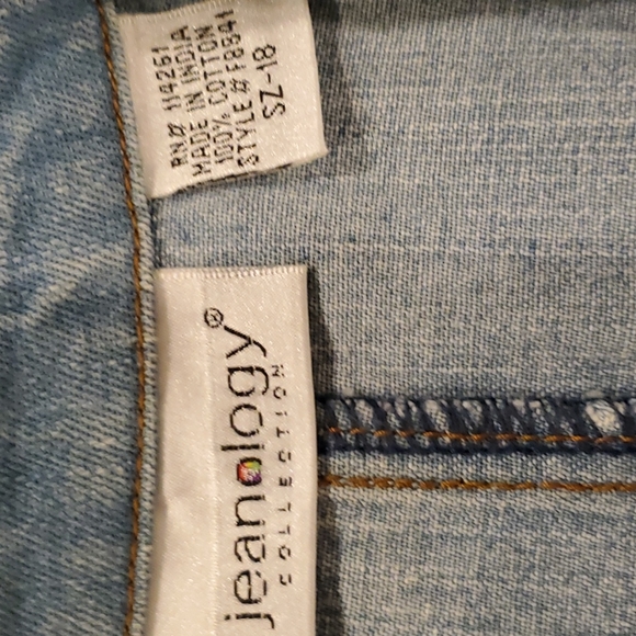 Jeanology Collection Jacket W Rhinestones - Picture 6 of 8